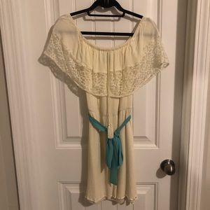 Flying Tomato Off-Shoulder Dress